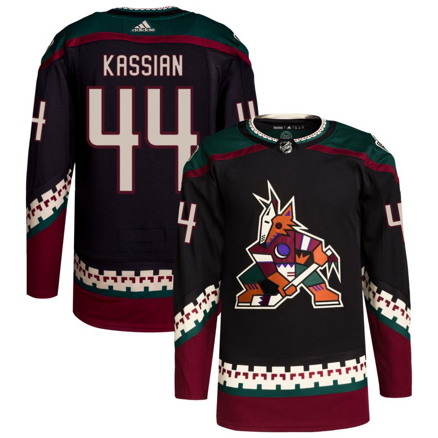 Arizona Coyotes #44 Zack Kassian Black Authentic Pro Home Stitched Hockey Jersey