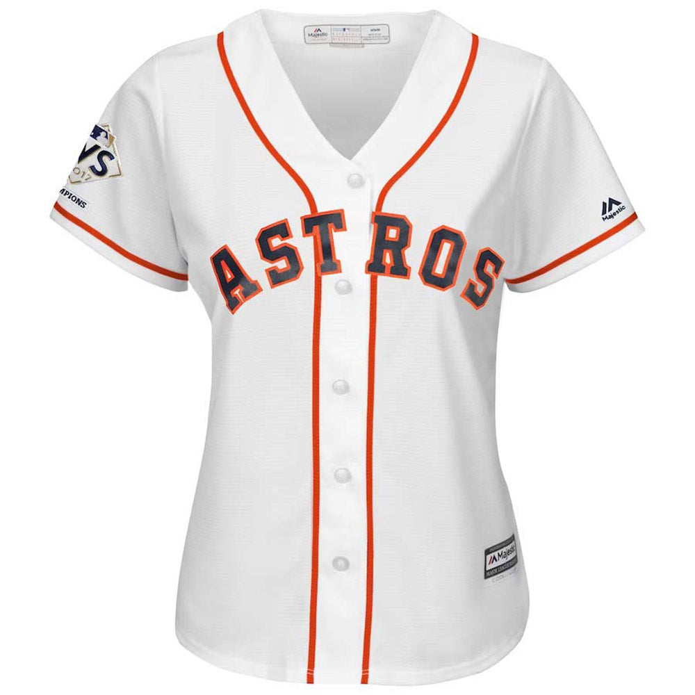 Women's Houston Astros George Springer Replica Home Jersey - White